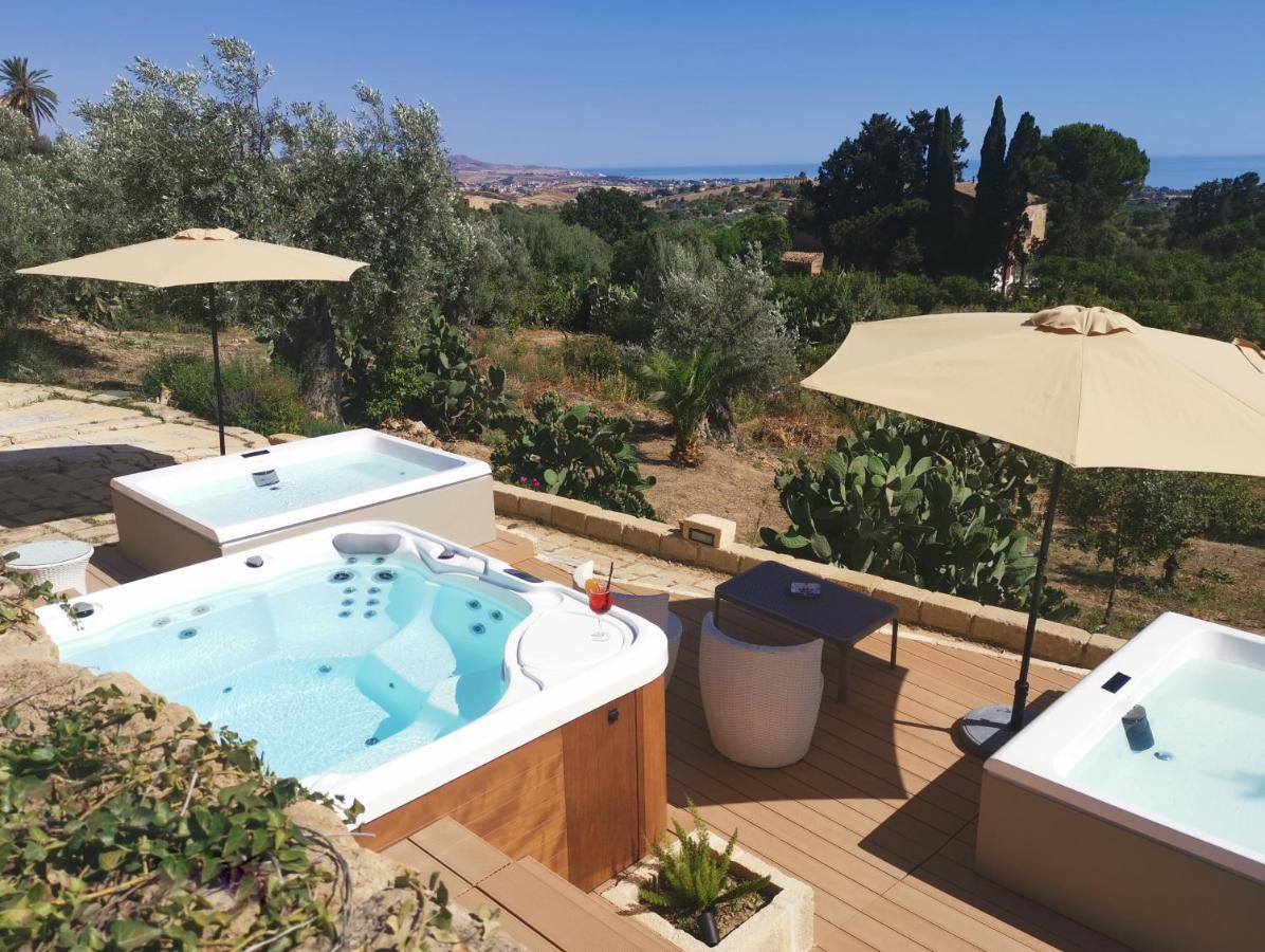 Villa La Lumia B&B Suites & Apartments Agrigento Exterior foto